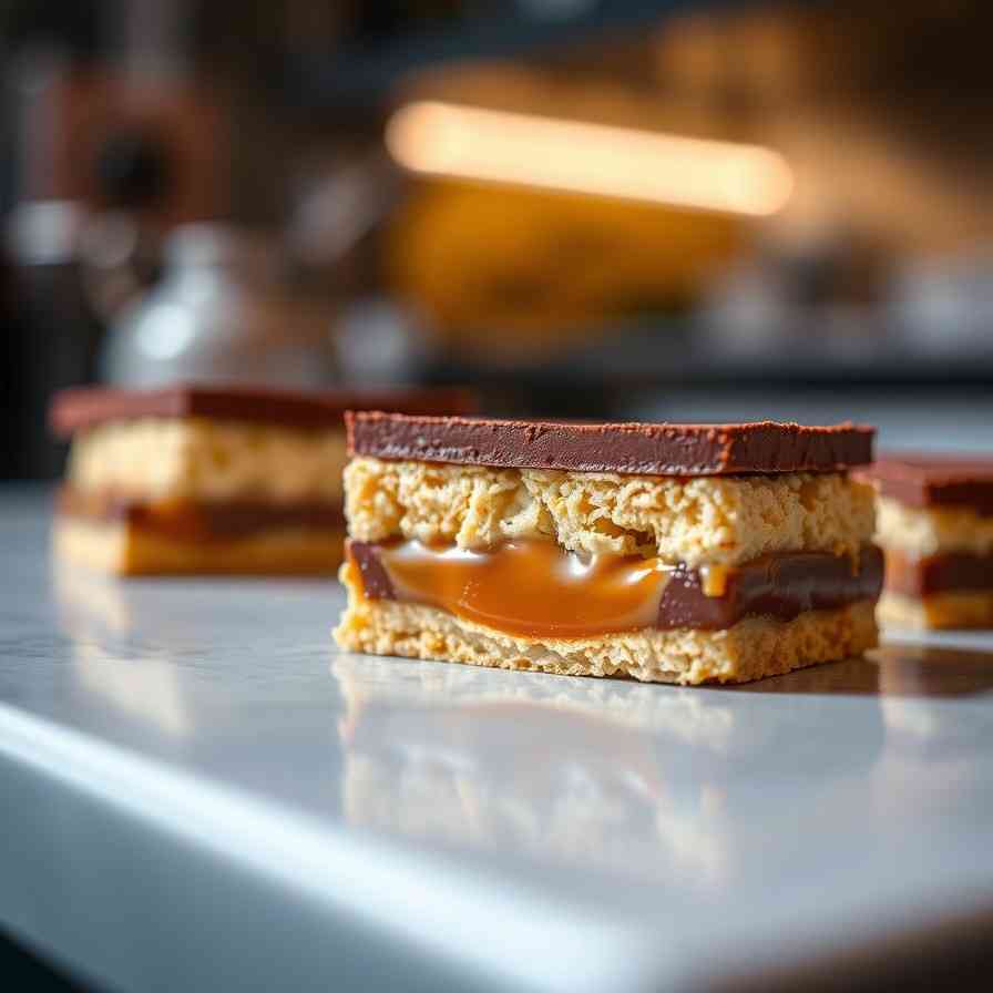 Easy Millionaire Shortbread Recipe - Chocolate Caramel Slice